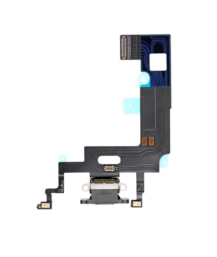 iPhone-XR-Charging-Port-with-flex-cable-Black