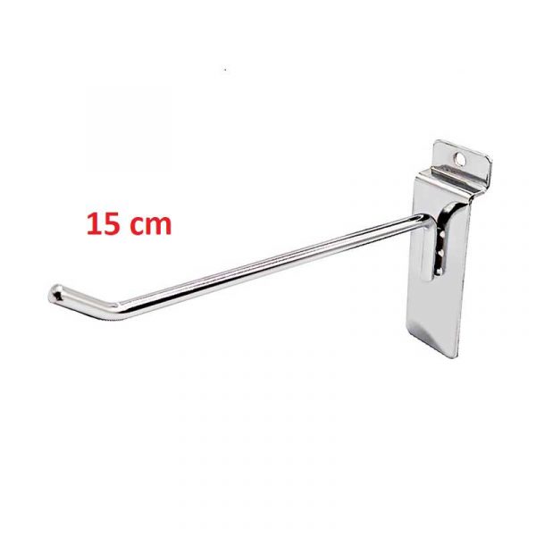 Slatwall single 15cm Hook